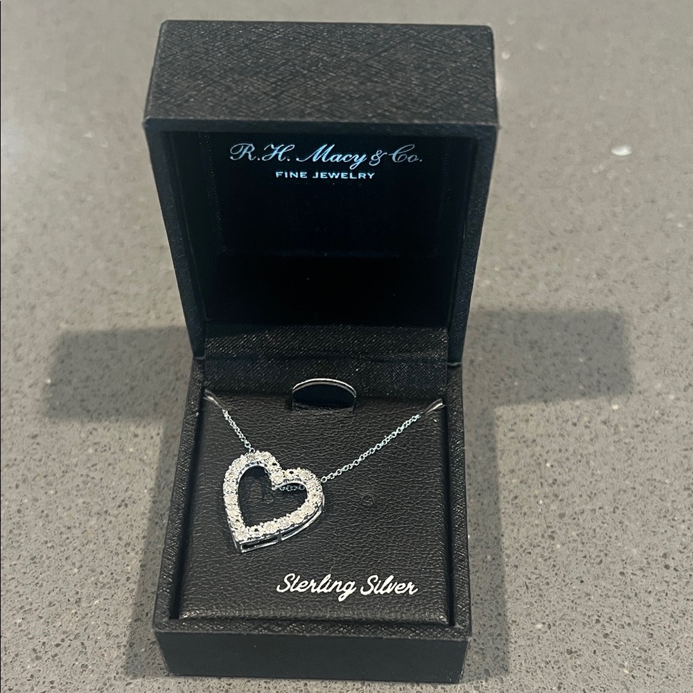 Sterling Silver Heart Necklace